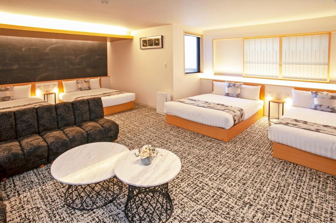 Grand Base Osu Aparthotel Nagoya Bagian luar foto